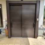 🏠千葉市🏠玄関引戸をリフォーム　LIXIL「リシェント玄関引戸２」で落ち着いた玄関へ✨