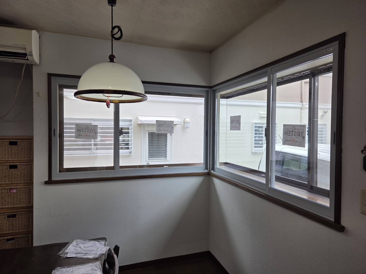 🏠内窓🏠 特殊な窓にも対応!コーナー窓の内窓リフォーム 🏠内窓🏠 特殊な窓にも対応!コーナー窓の内窓リフォーム
